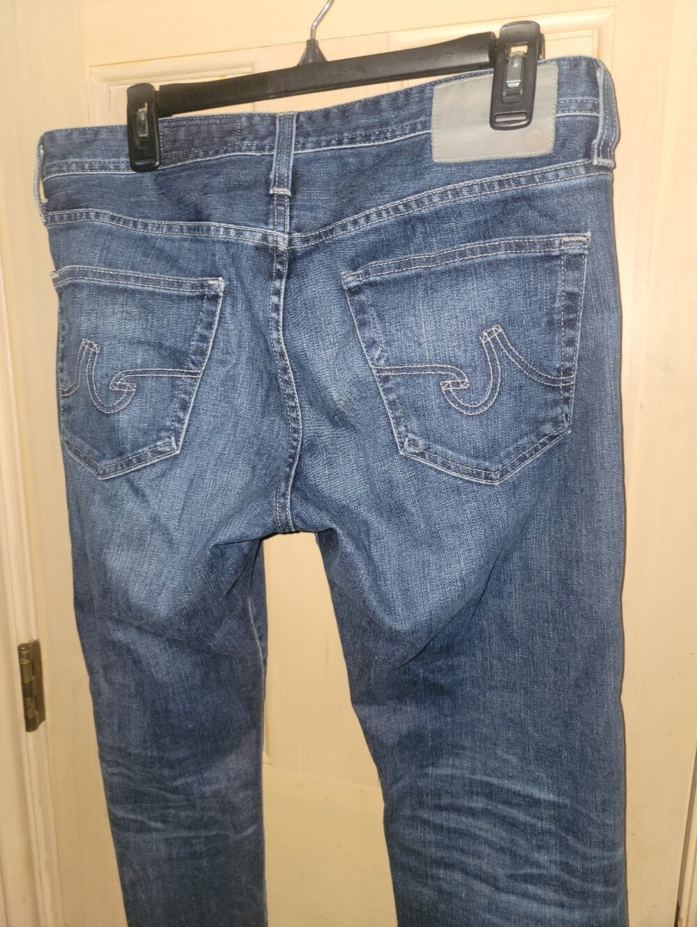 AG Adriano Goldschmied Slim Jeans Men 31 Blue Medium Wash The MatchBox Slim - Picture 3 of 8